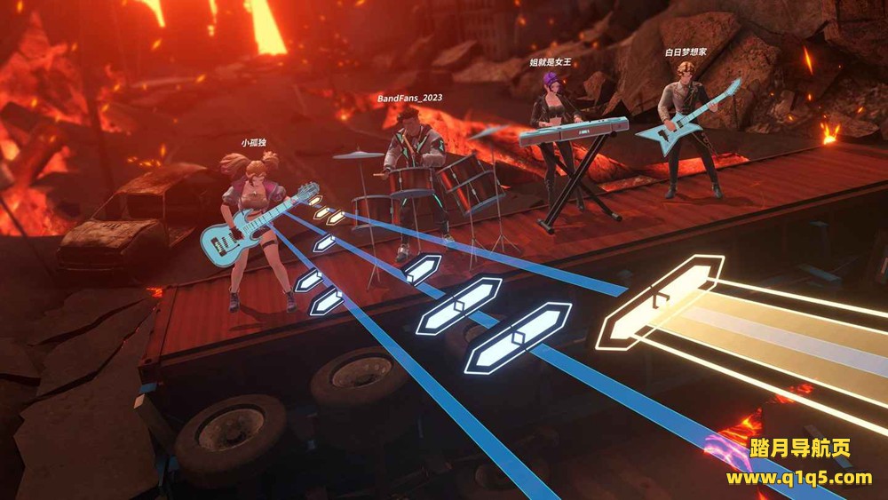 Oculus Quest 游戏《超弦乐队》BandSpace