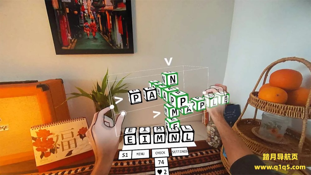 Oculus Quest 游戏《沃多米》Wordomi