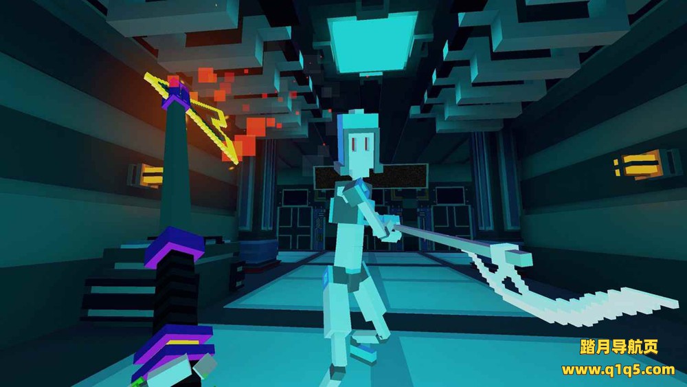 Meta Quest 游戏《超级像素克隆战斗》Clone Drone in the Hyperdomedani