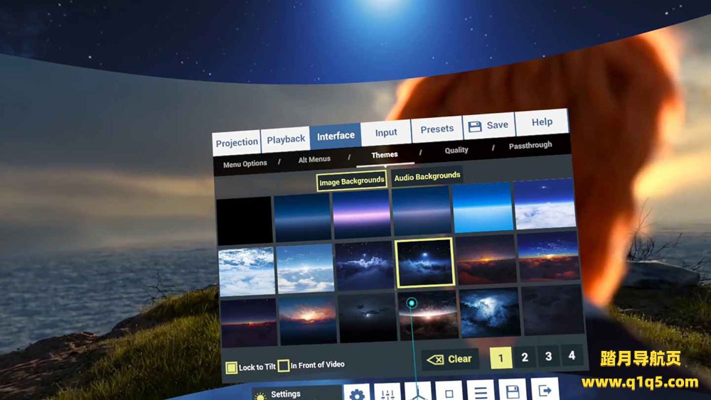 Meta Quest 视频软件《VR媒体播放器》Whirligig VR Media Player