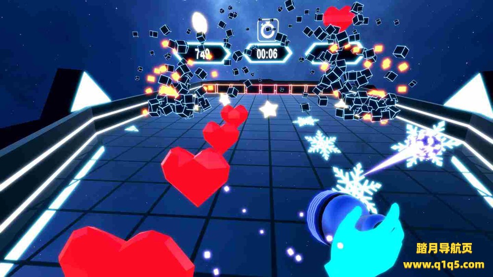 Oculus Quest 游戏《摧毁砖块》VRNOID