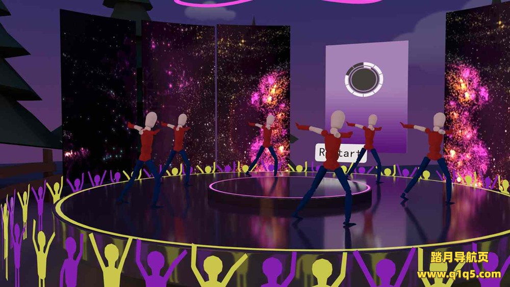 Oculus Quest 游戏《Burning Shoes VR Dance workout VR》舞蹈充电鞋 VR