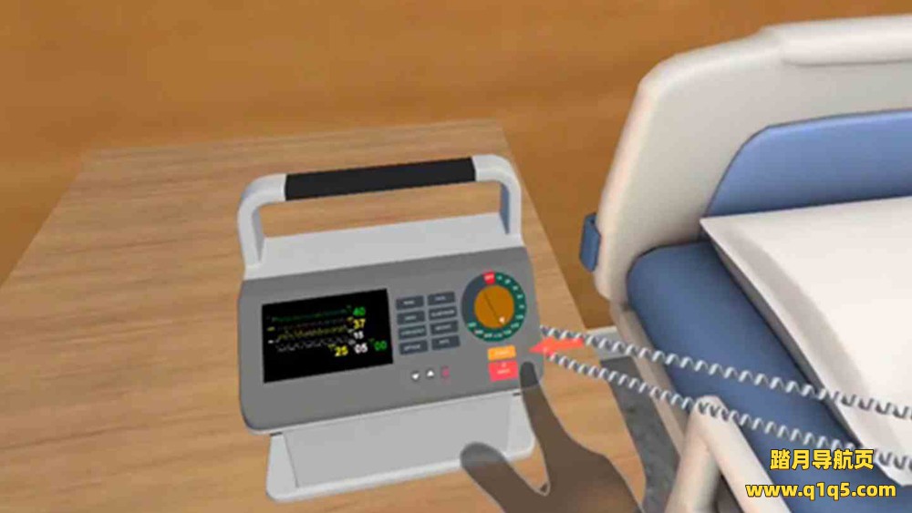 Meta Quest 游戏《手动除颤器模拟器》Manual Defibrillator Simulator
