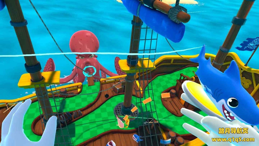 Meta Quest 游戏《水果高尔夫》Fruit Golf