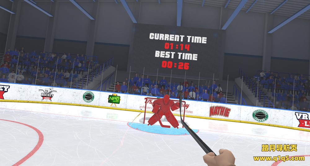 Oculus Quest 游戏《冰球运动》Pick-up League Hockey