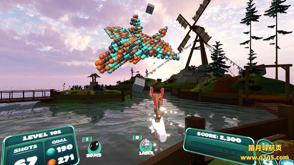 Oculus Quest 游戏《消消乐天堂》Marble Pop Paradise