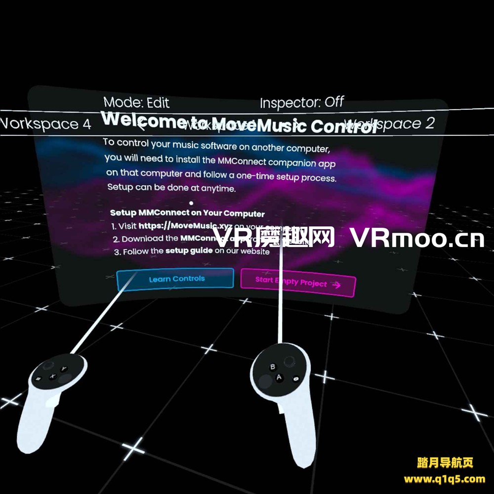 Oculus Quest 游戏《移动音乐控制》MoveMusic Control VR