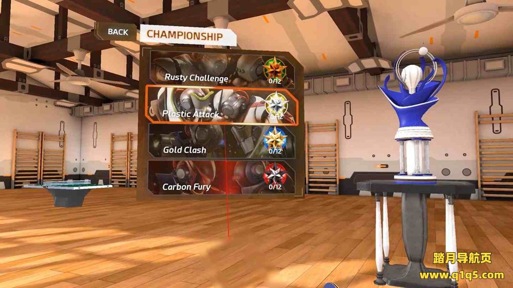 Oculus Quest 游戏《狂暴球拍~乒乓球》Racket Fury- Table Tennis VR