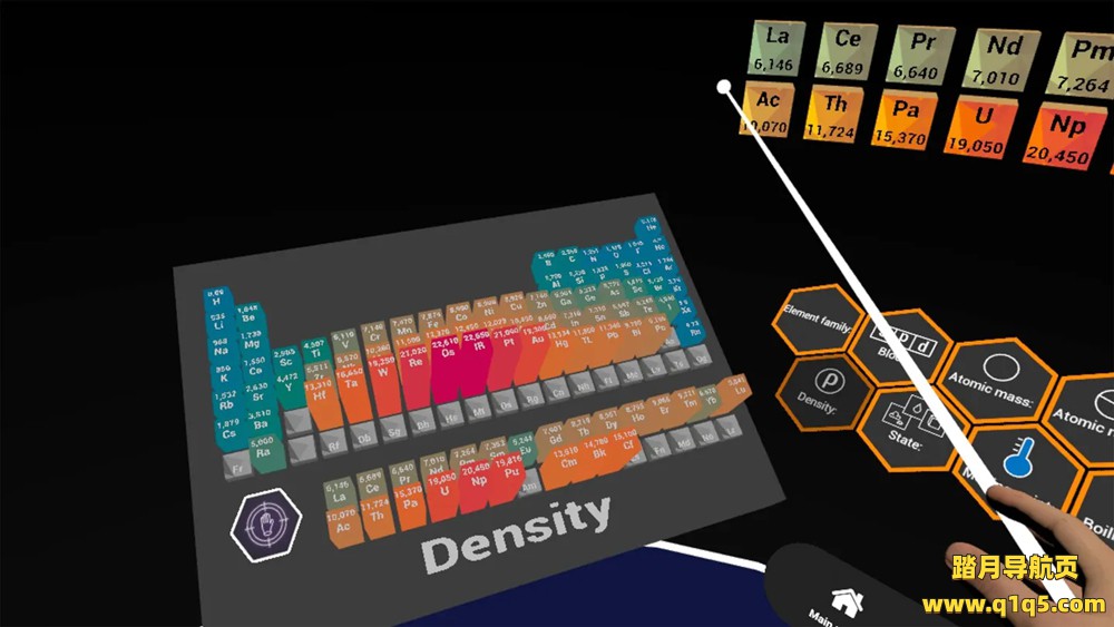 Meta Quest 游戏《元素周期表》Periodic Table