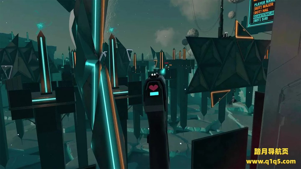 Oculus Quest 游戏《彩弹射击》Tower Tag