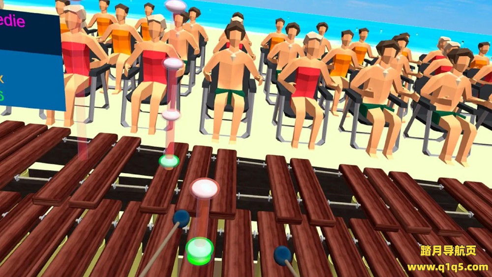 Meta Quest 游戏《马林巴 VR 凯德》Marimba VRCade