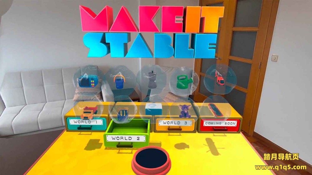 Oculus Quest 游戏《叠叠乐》Make It Stable
