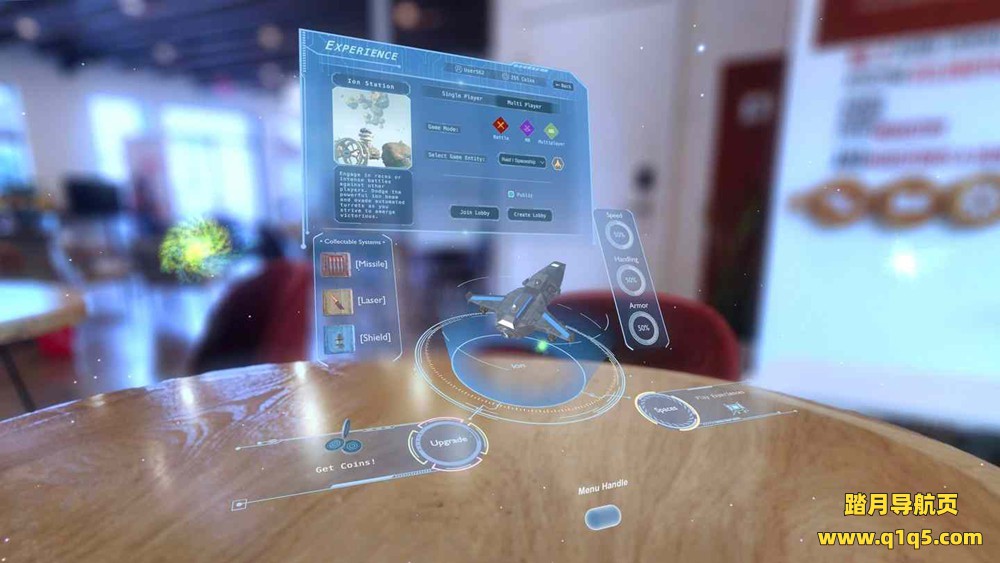 Oculus Quest 游戏《离子空间》Ion Arcades