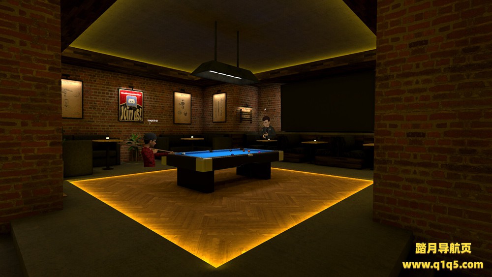 Oculus Quest 游戏《台球池VR》Black Hole Pool