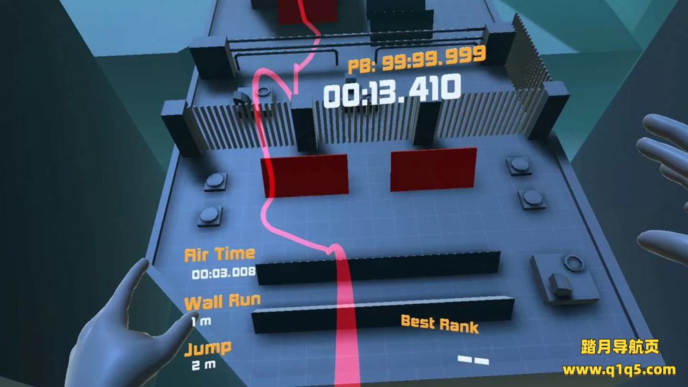 Oculus Quest 游戏《自由跑锦标赛》Freerunner Championship