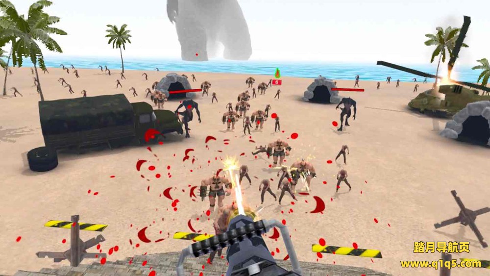 Meta Quest 游戏《僵尸马里布阳光》Zombie Malibu Sunshine – Drive Shooter