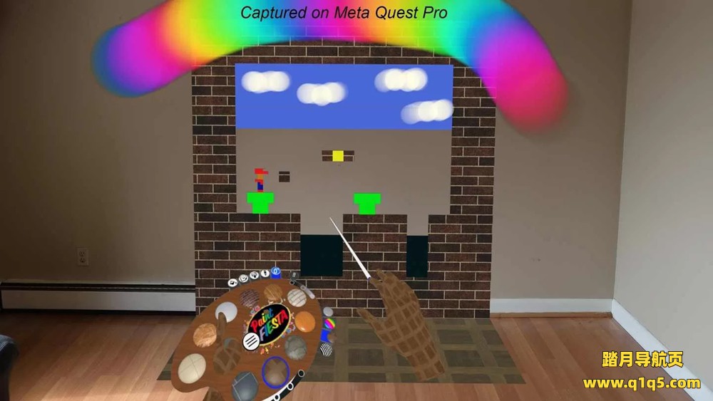 Oculus Quest 游戏《油漆嘉年华》Paint Fiesta