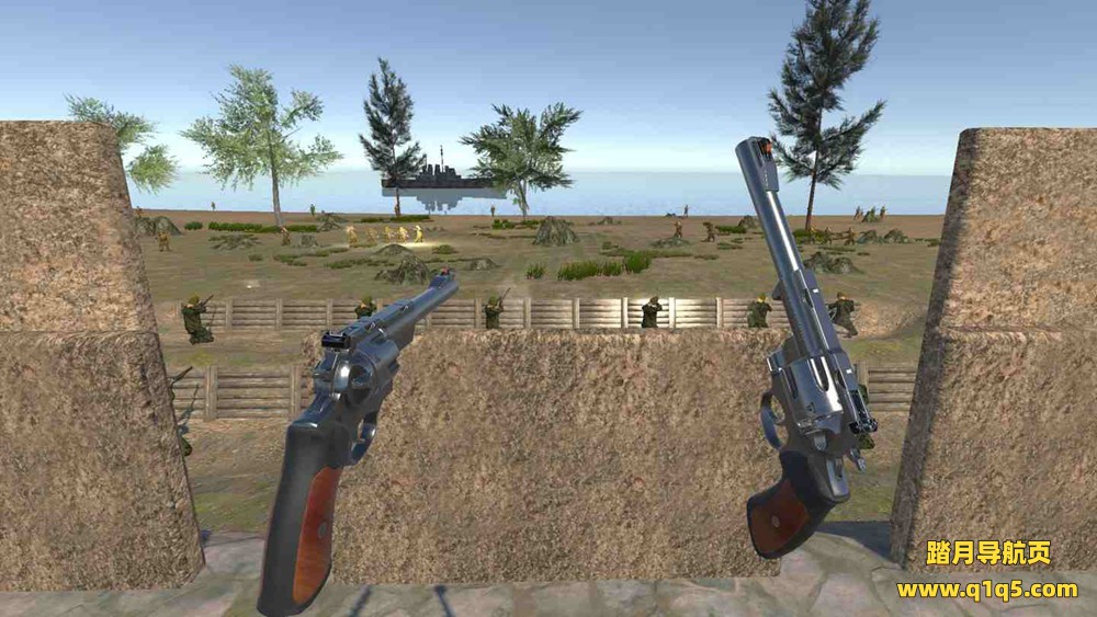 Oculus Quest 游戏《枪射击防御世界大战》Gun Shooter Defense World War 1