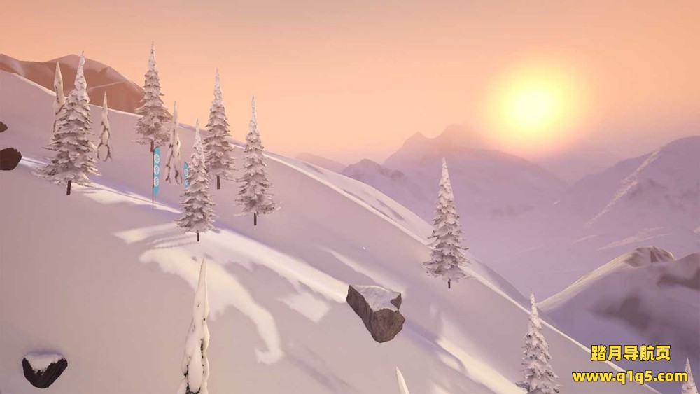 Oculus Quest 游戏《单板滑雪》Carve Snowboarding