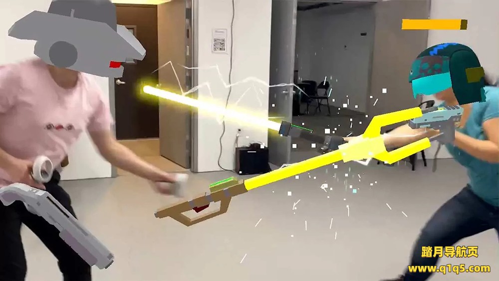 Oculus Quest 游戏《刀剑决斗》Saber City