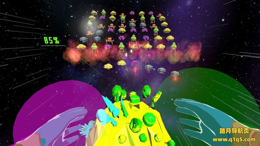 Oculus Quest 游戏《超级侵略者》Super InVRaders Turbo