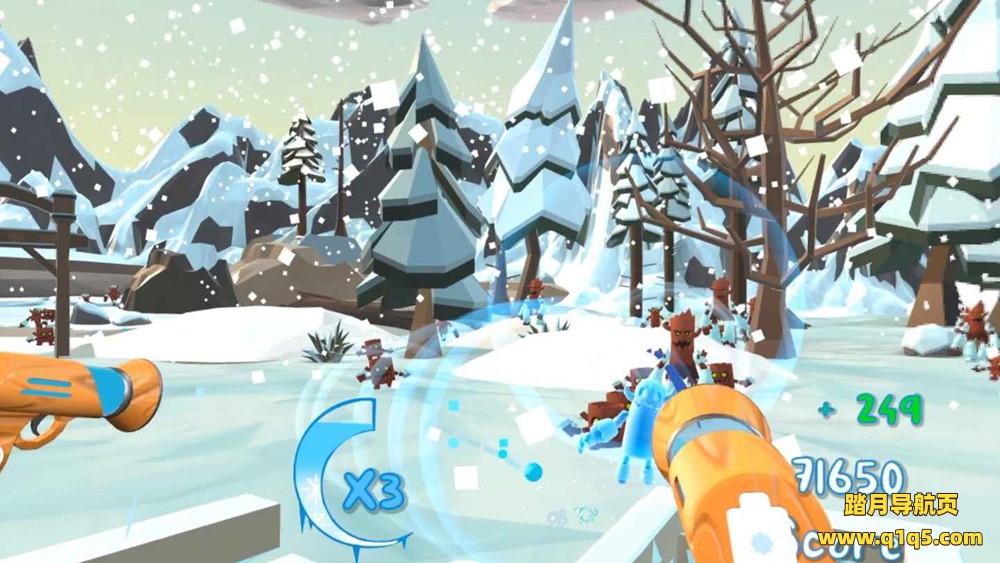 Meta Quest 游戏《混合雪世界》Mixed Snow Worlds