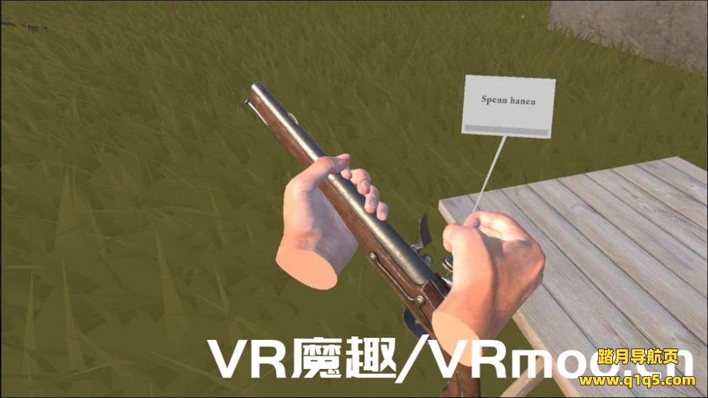 Oculus Quest 游戏《Historic Crafts VR》工艺品手枪