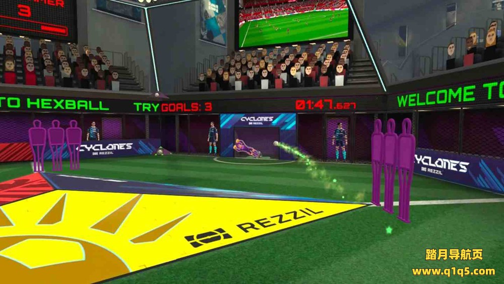 Meta Quest 游戏《六角足球》Hexball