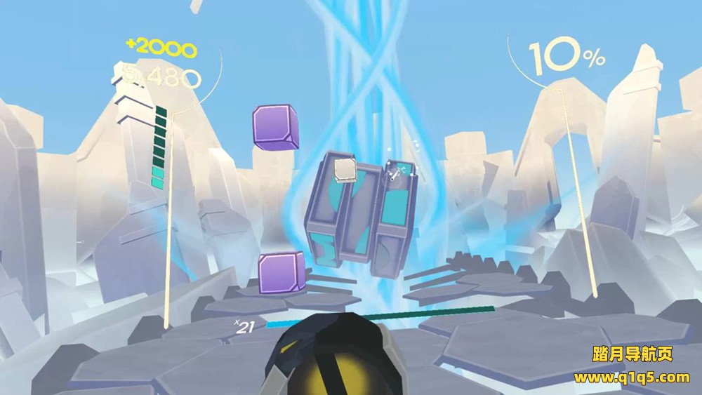 Oculus Quest 游戏《奥贝茨》Orbeats