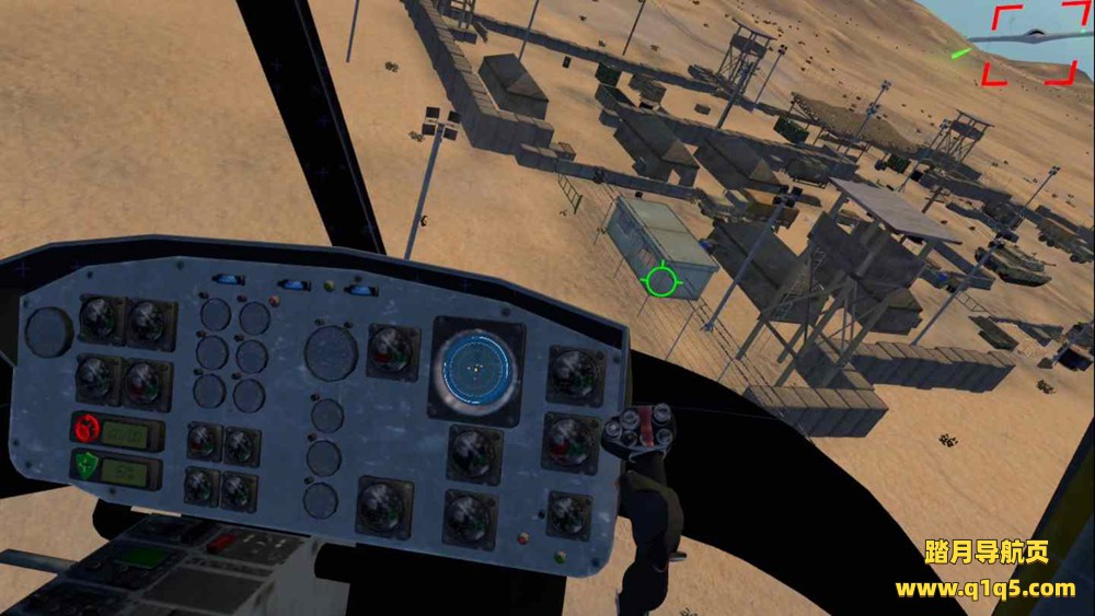 Meta Quest 游戏《军用武装直升机战争》FlyVRX – Military Gunship Helicopter War