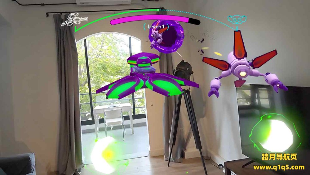 Meta Quest 游戏《房间入侵者》Room Invaders