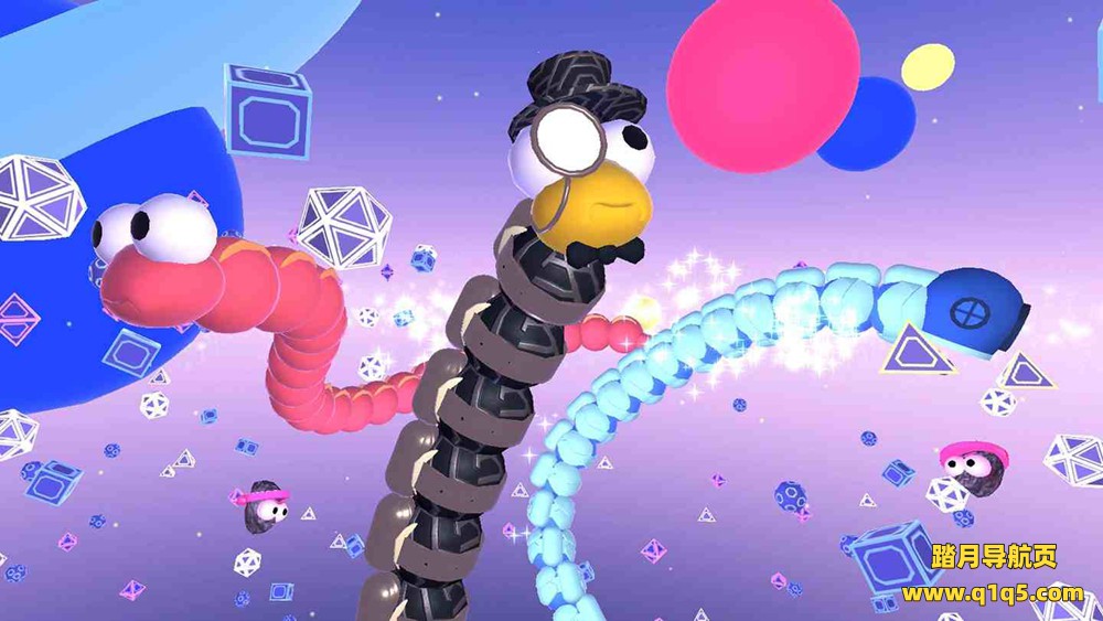 Oculus Quest 游戏《VR贪吃蛇》Space Slurpies