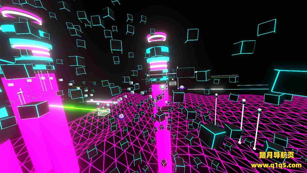 Meta Quest 游戏《霓虹网络空间》Pixel Arcade