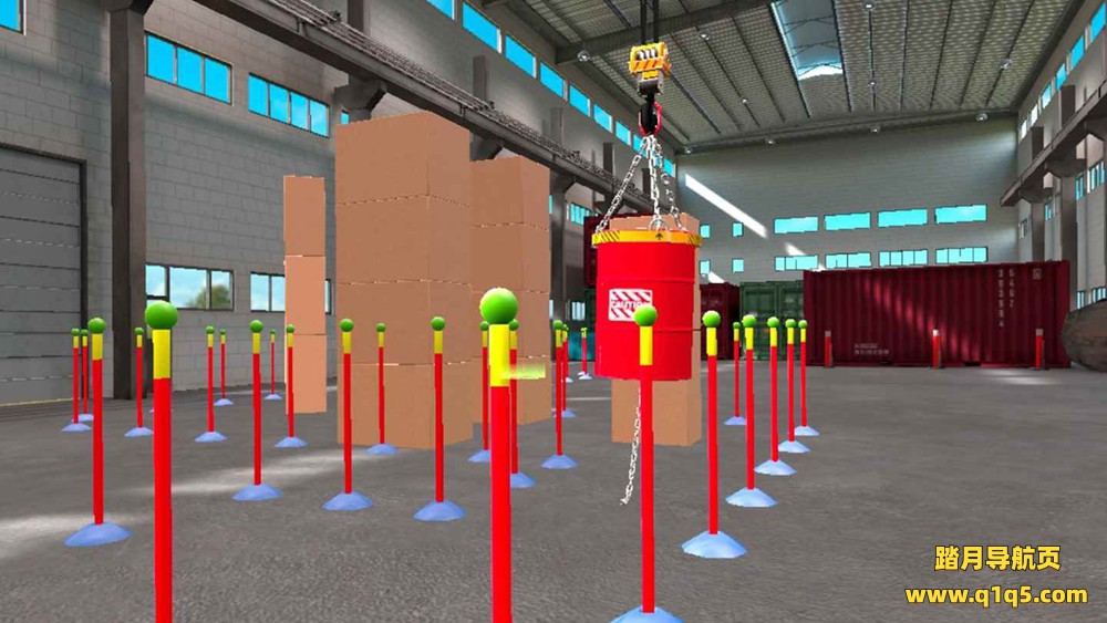 Oculus Quest 游戏《VR起重机模拟器》VR Crane Simulator