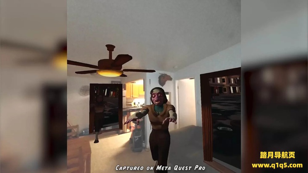 Oculus Quest 游戏《黑城丧尸:混合现实》Zombies Noir- Mixed Reality