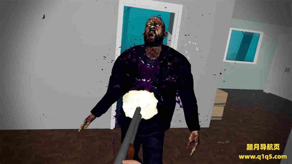 Meta Quest 游戏《空间僵尸》Spatial Zombies
