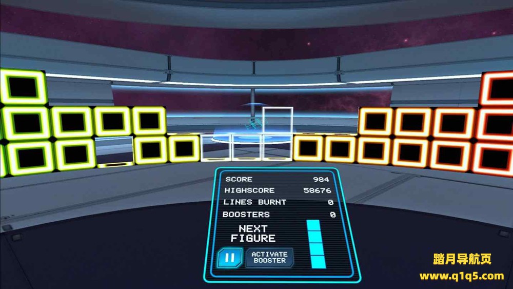 Oculus Quest 游戏《老式俄罗斯方块》Burn Circles