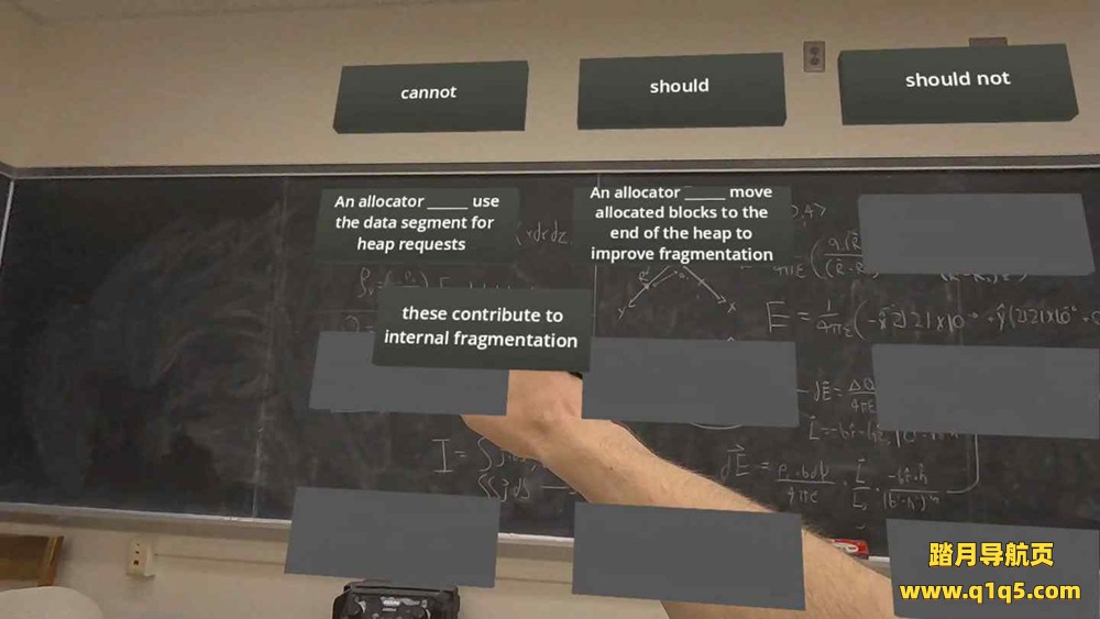 Oculus Quest 游戏《空间抽认卡》Spatial Flashcards