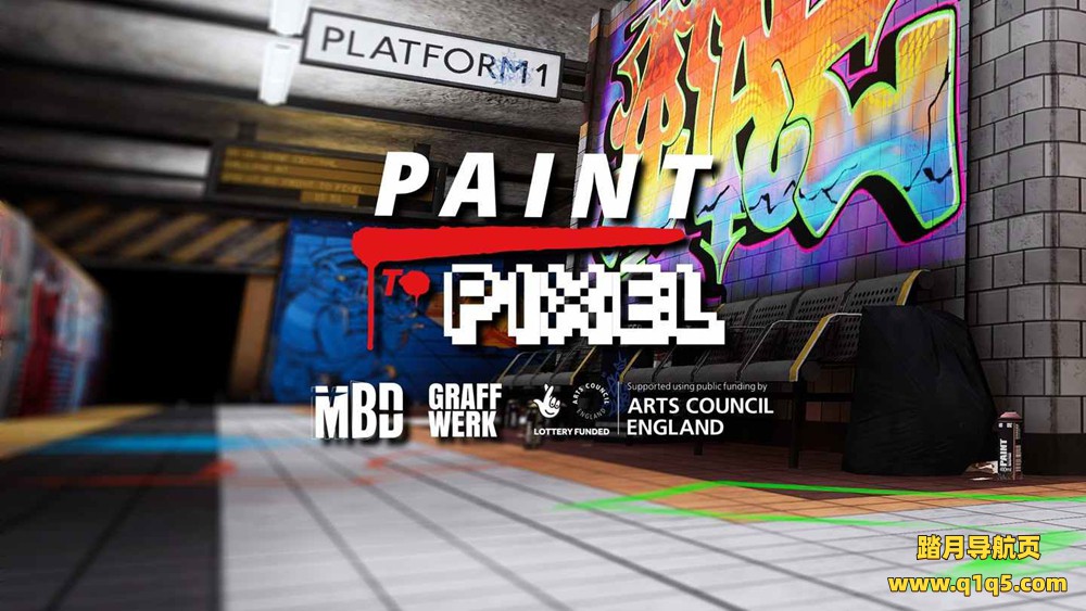 Oculus Quest 游戏《涂鸦展览》Paint To Pixel VR