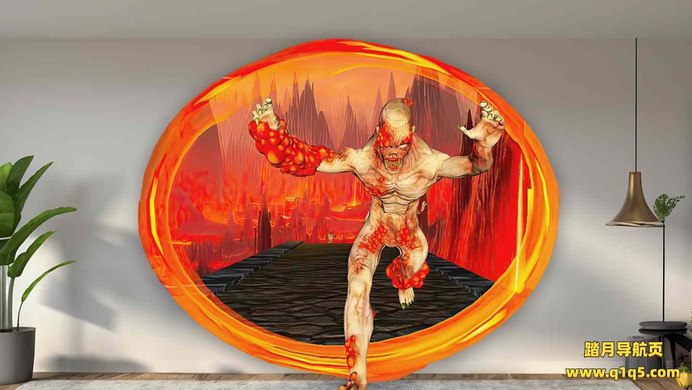 Oculus Quest 游戏《地狱部落》Hell Horde- Mixed Reality Survival