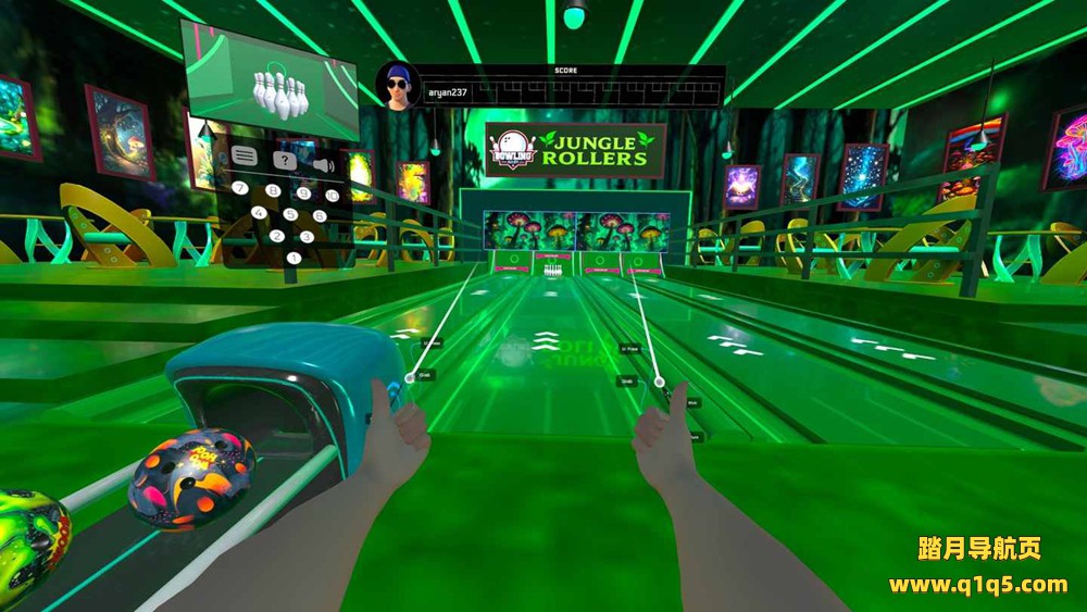 Meta Quest 游戏《保龄球馆》Bowling Alley