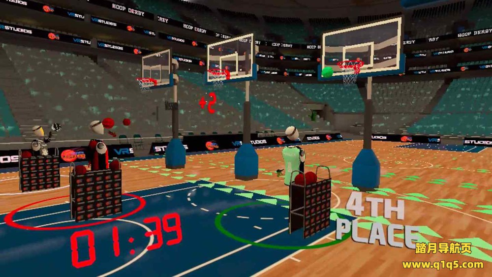 Oculus Quest 游戏《疯狂灌篮》Hoops Madness