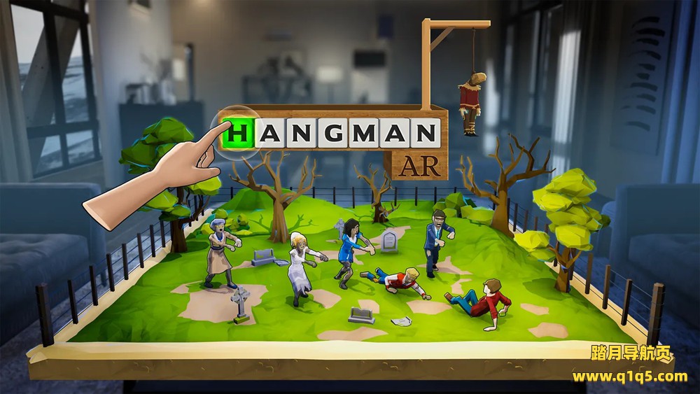 Meta Quest 游戏《绞刑架AR》Hangman AR