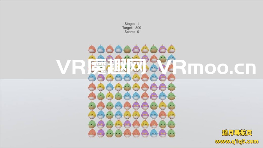 Oculus Quest 游戏《Birds Shooter VR》小鸟消消乐