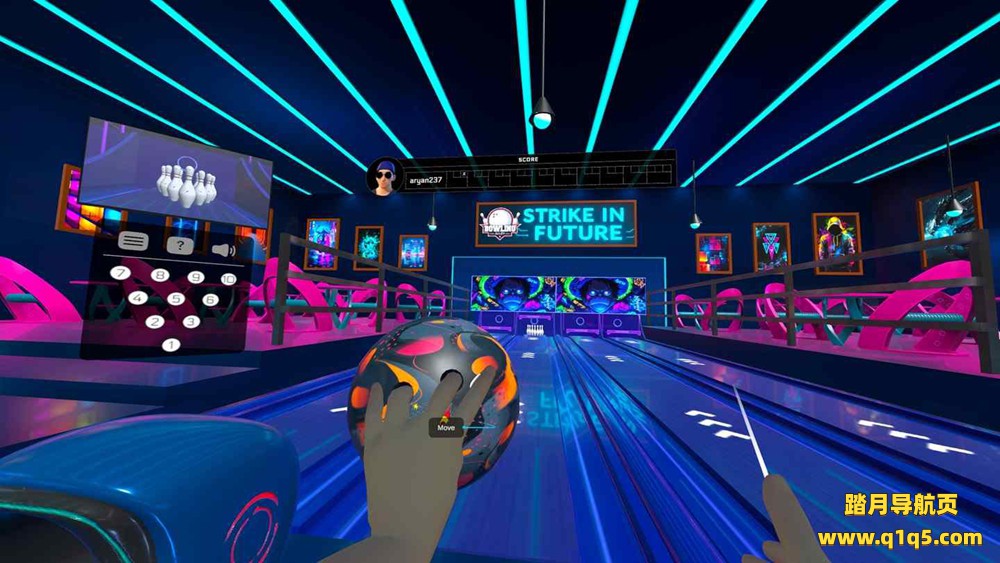 Meta Quest 游戏《保龄球馆》Bowling Alley