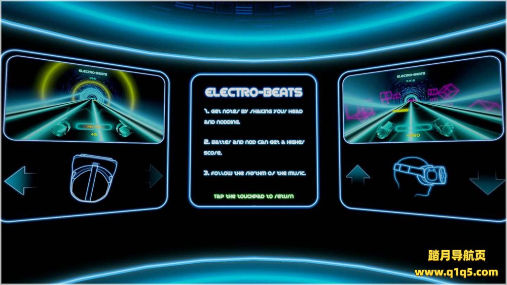 Oculus Quest 游戏《电子节拍》ElectroBeats