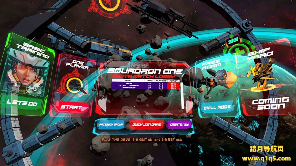 Oculus Quest 游戏《Squadron One》第一中队