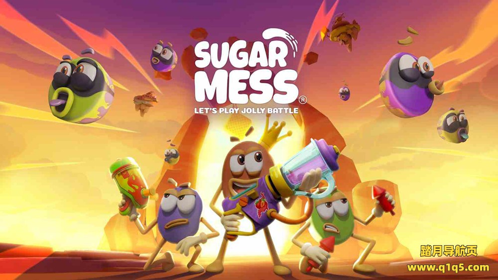 Meta Quest 游戏《糖果大乱斗 – 来玩快乐大战吧》Sugar Mess – Lets Play Jolly Battle