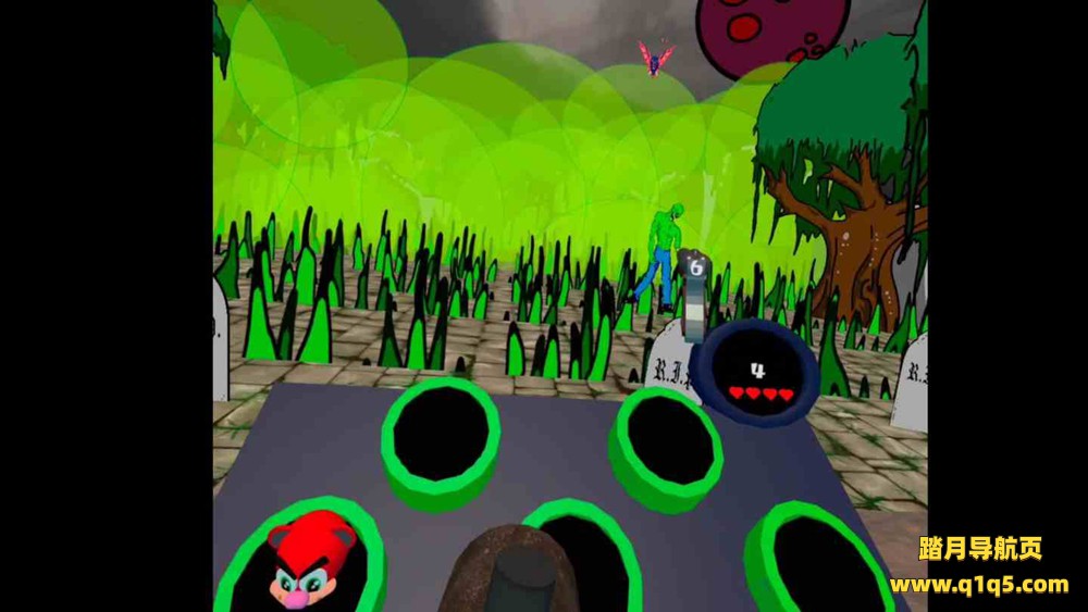 Oculus Quest 游戏《趣味打地鼠》Wack-Ammo