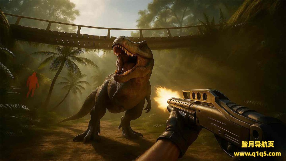 Meta Quest 游戏《侏罗纪动物园恐龙狩猎》Jurassic Zoo - Dinosaur Hunting